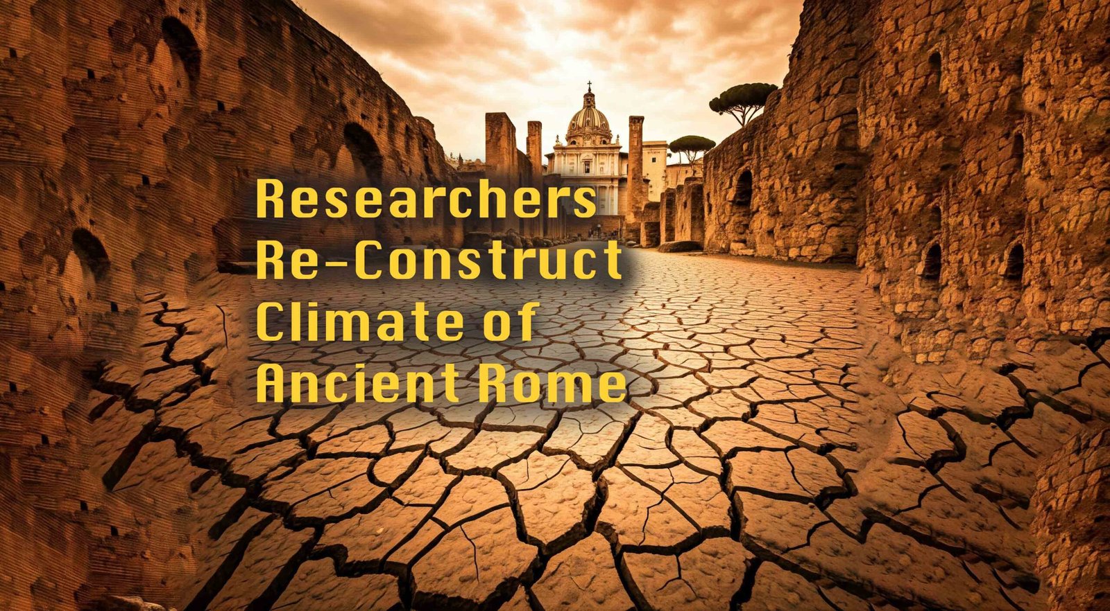 Researchers Re-Construct it all : Climate Change in Ancient Rome was REAL